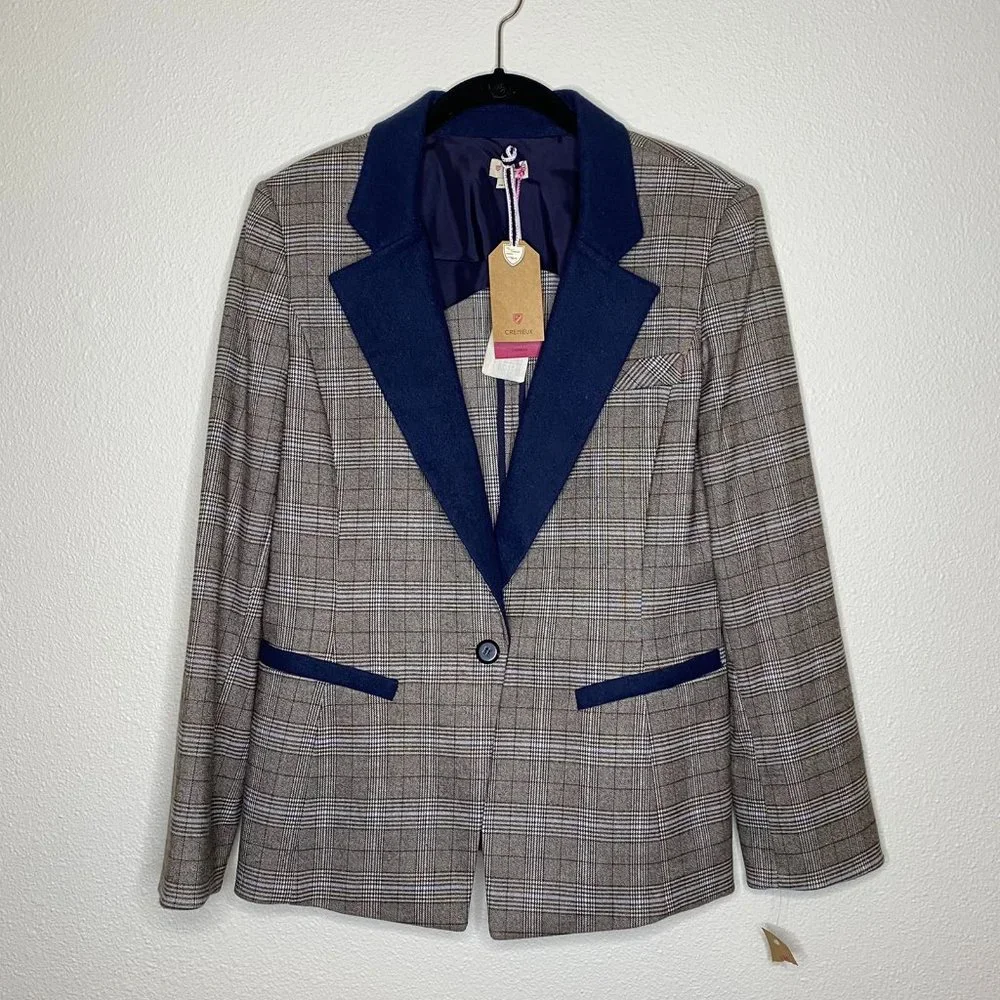 CREMIEUX Plaid 'BENTLY JACKET' - New With Tags - Picture 1 of 10